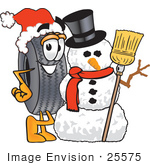 25575-clip-art-graphic-of-a-tire-character-with-a-snowman-on-christmas-by-toons4biz.jpg