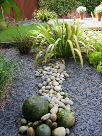 Piedras para decoración de jardines