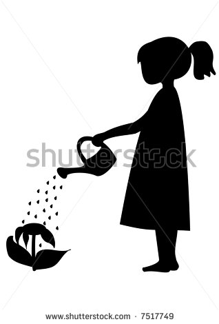 stock-vector-little-girl-watering-a-limp-flower-vector-7517749.jpg